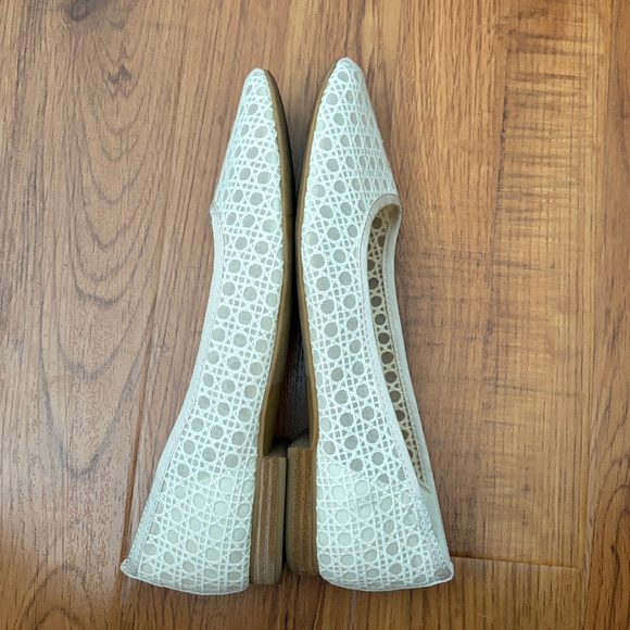 TOMS Briella Women's Lace Cream Flat with custom CloudBound foam foot bed,size 9 - Picture 6 of 7